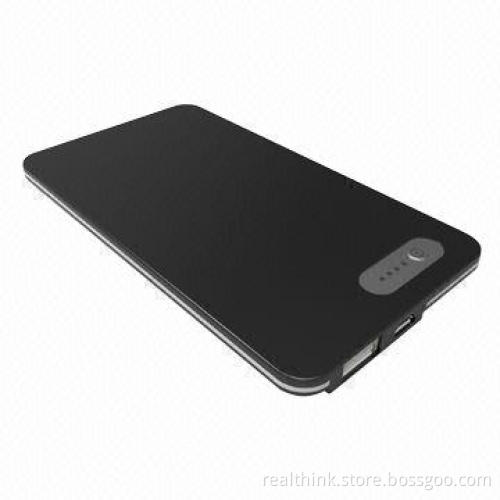Ultra-thin 8mm Li-polymer Backup Power Bank with 6,000mAh Capacity